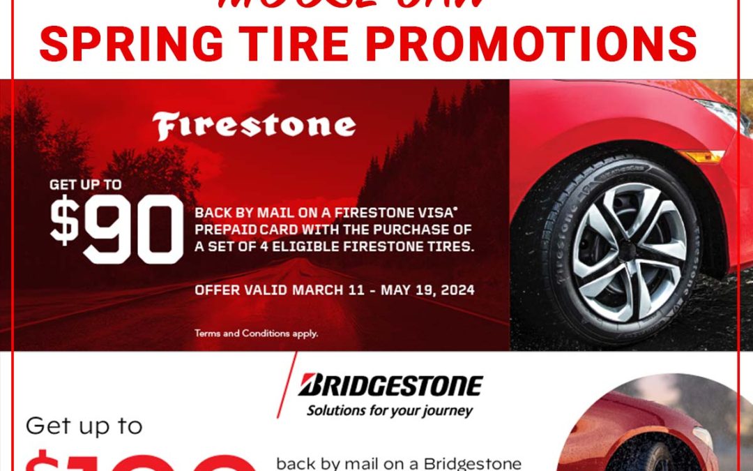 Rev Up Your Spring with Panda Tire and Auto’s Tire Promotions!