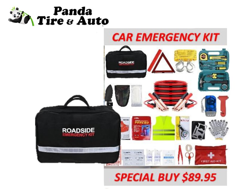 Car Emergency Kit -Moose Jaw SK - Gift Christmas - Panda Tire Auto